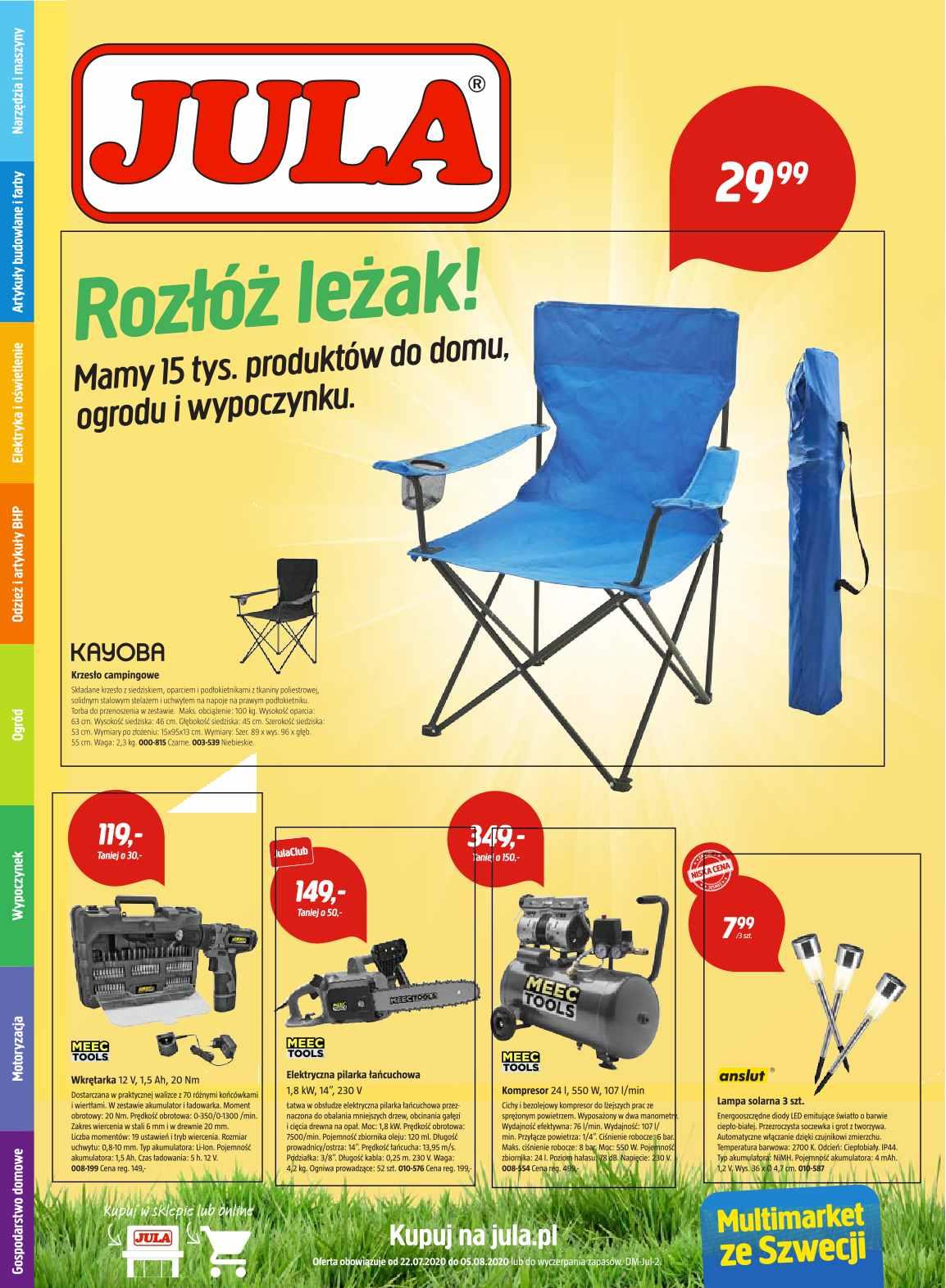 Gazetka promocyjna Jula str. 1