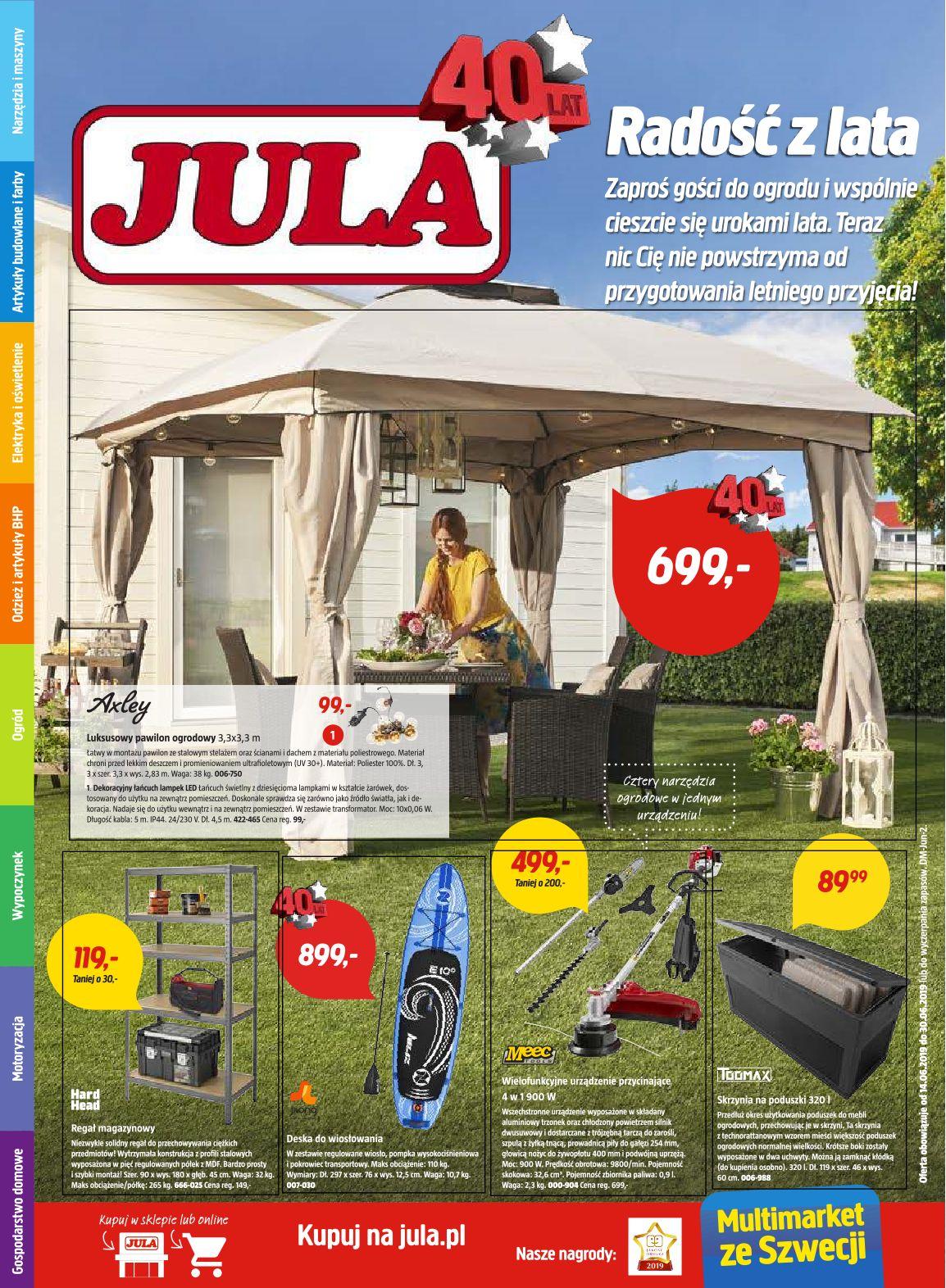 Gazetka promocyjna Jula str. 1