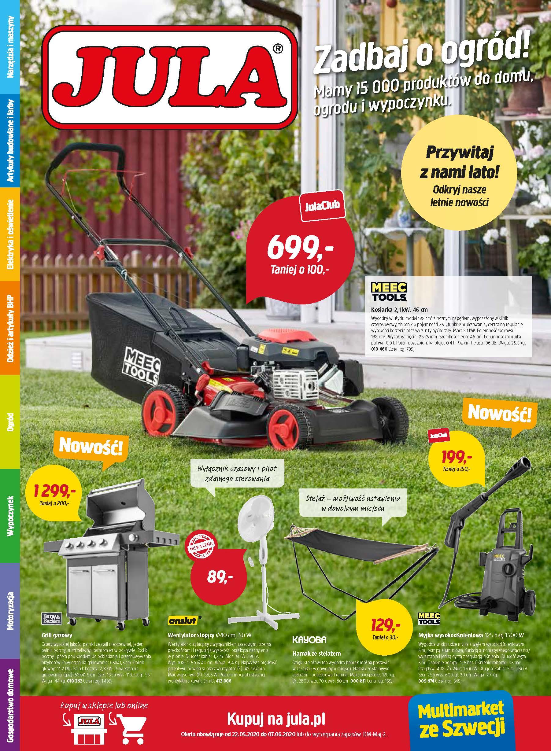 Gazetka promocyjna Jula str. 1