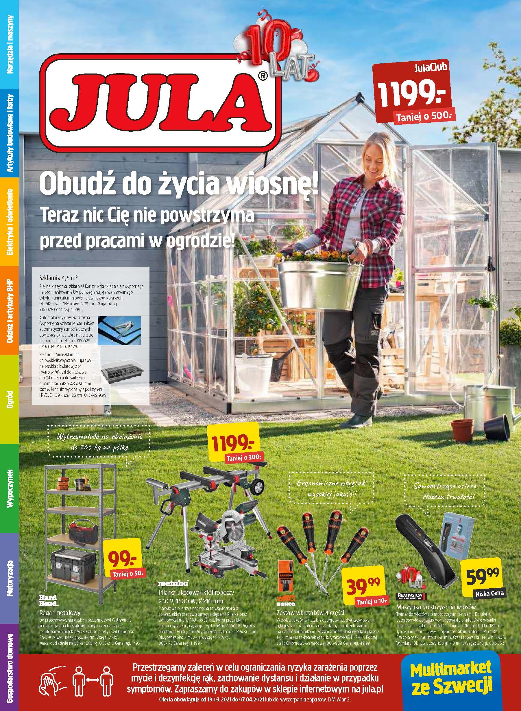 Gazetka promocyjna Jula str. 1