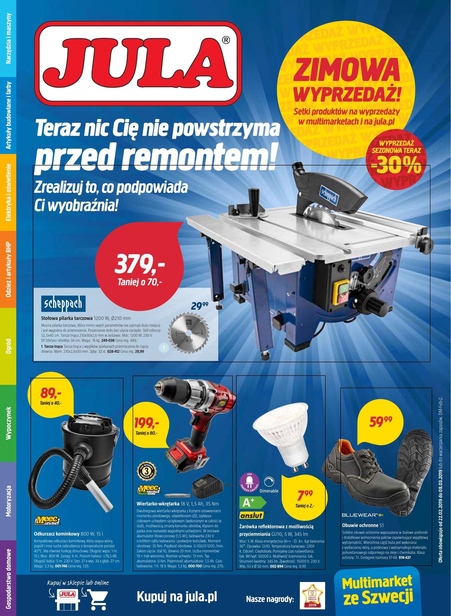 Gazetka promocyjna Jula str. 1