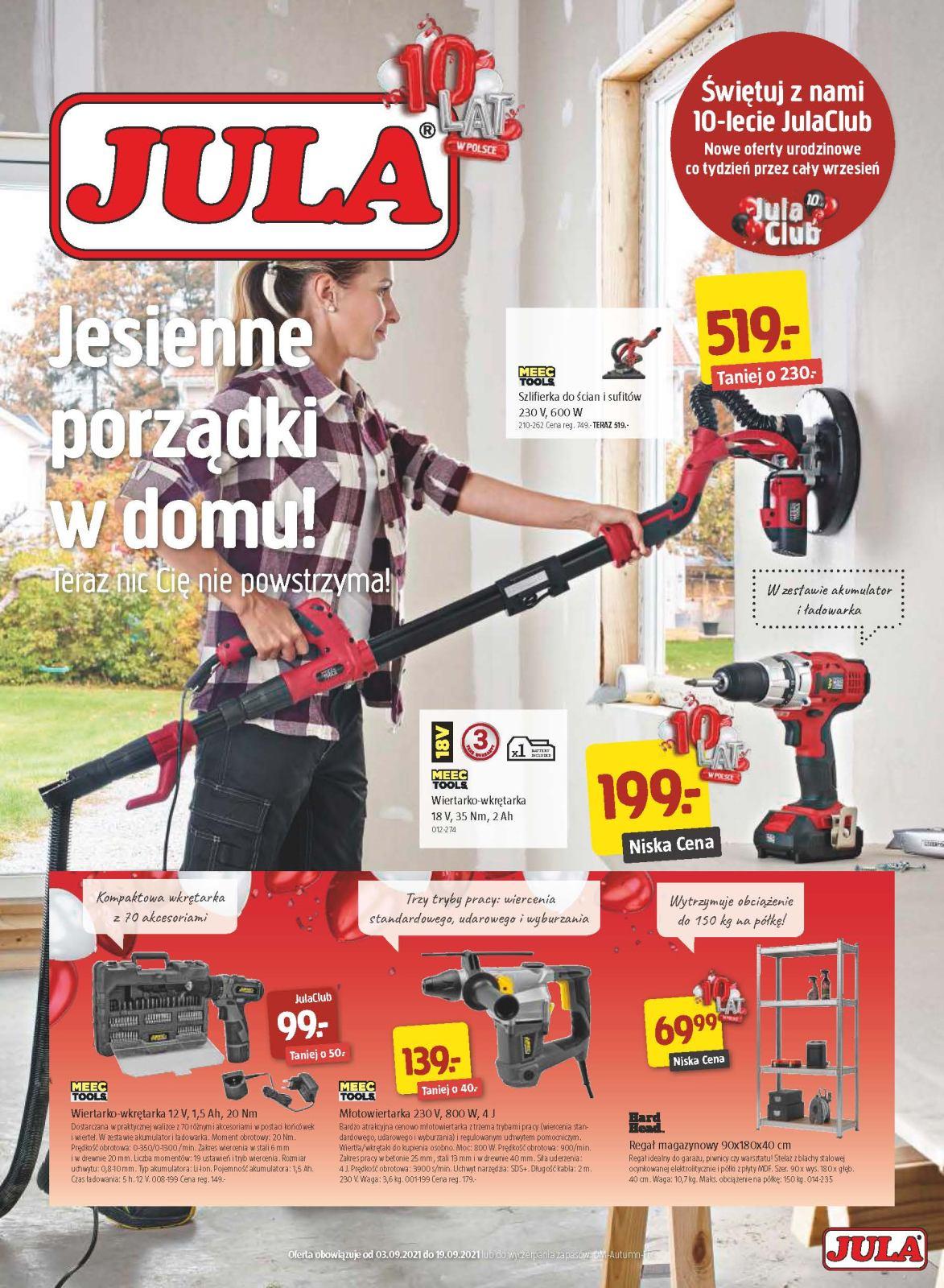 Gazetka promocyjna Jula str. 1