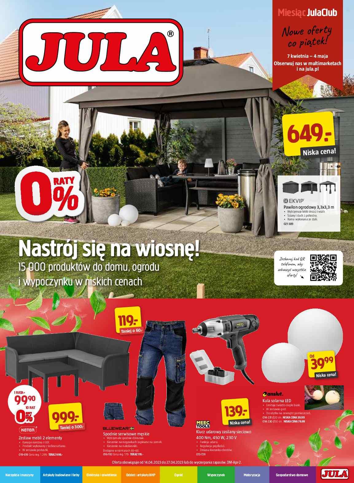 Gazetka promocyjna Jula str. 1