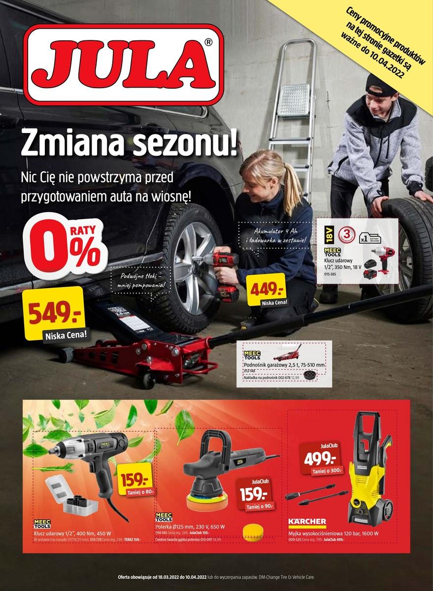 Gazetka promocyjna Jula str. 1