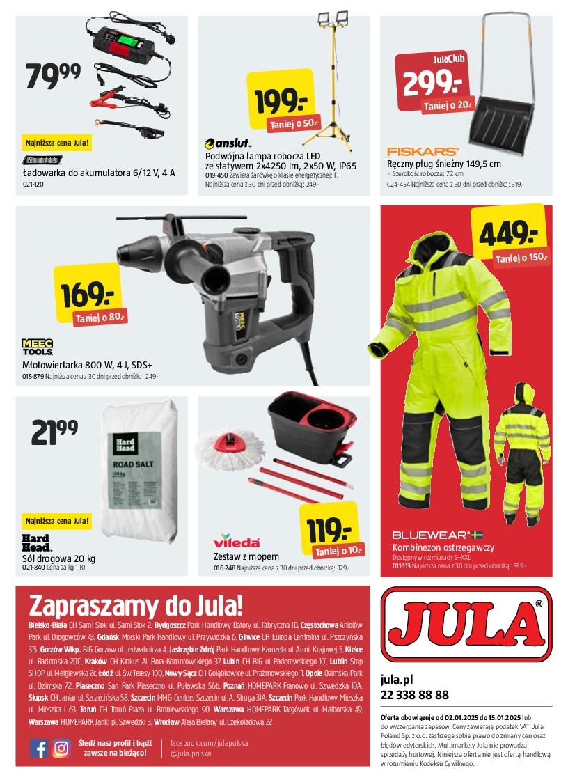 Gazetka promocyjna Jula str. 16