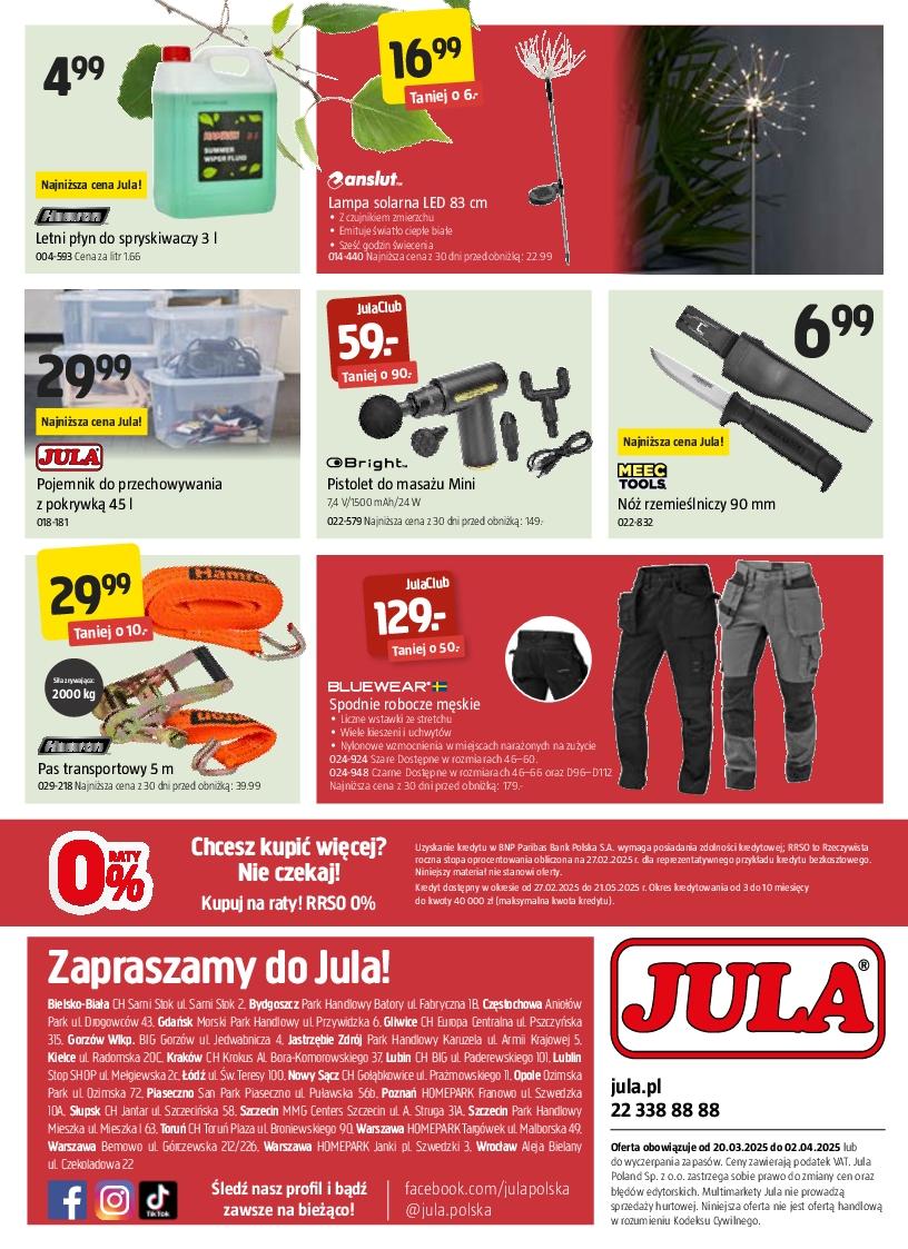 Gazetka promocyjna Jula str. 13