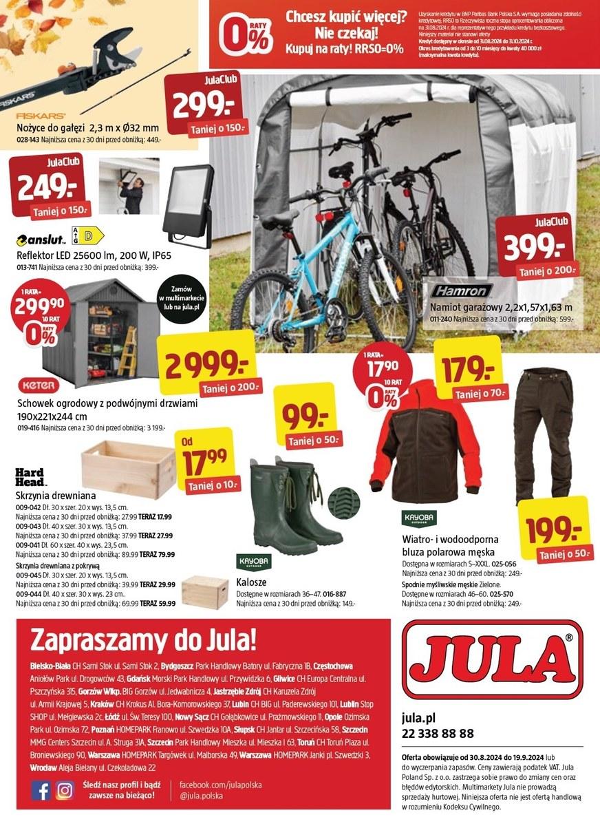Gazetka promocyjna Jula str. 24