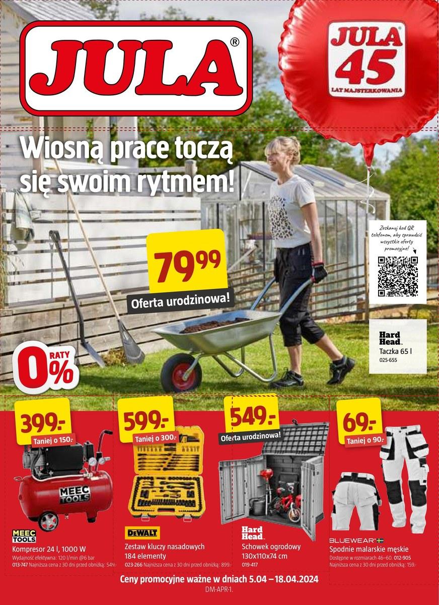 Gazetka promocyjna Jula str. 1