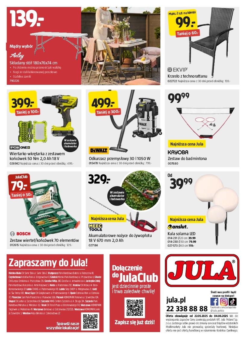Gazetka promocyjna Jula str. 22