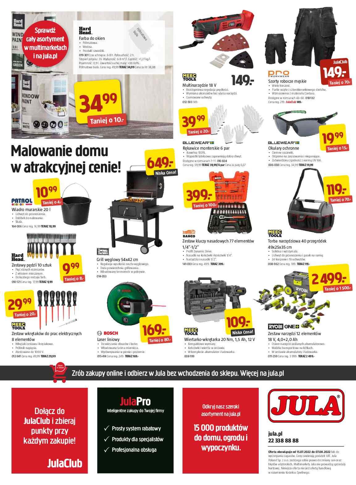 Gazetka promocyjna Jula str. 8