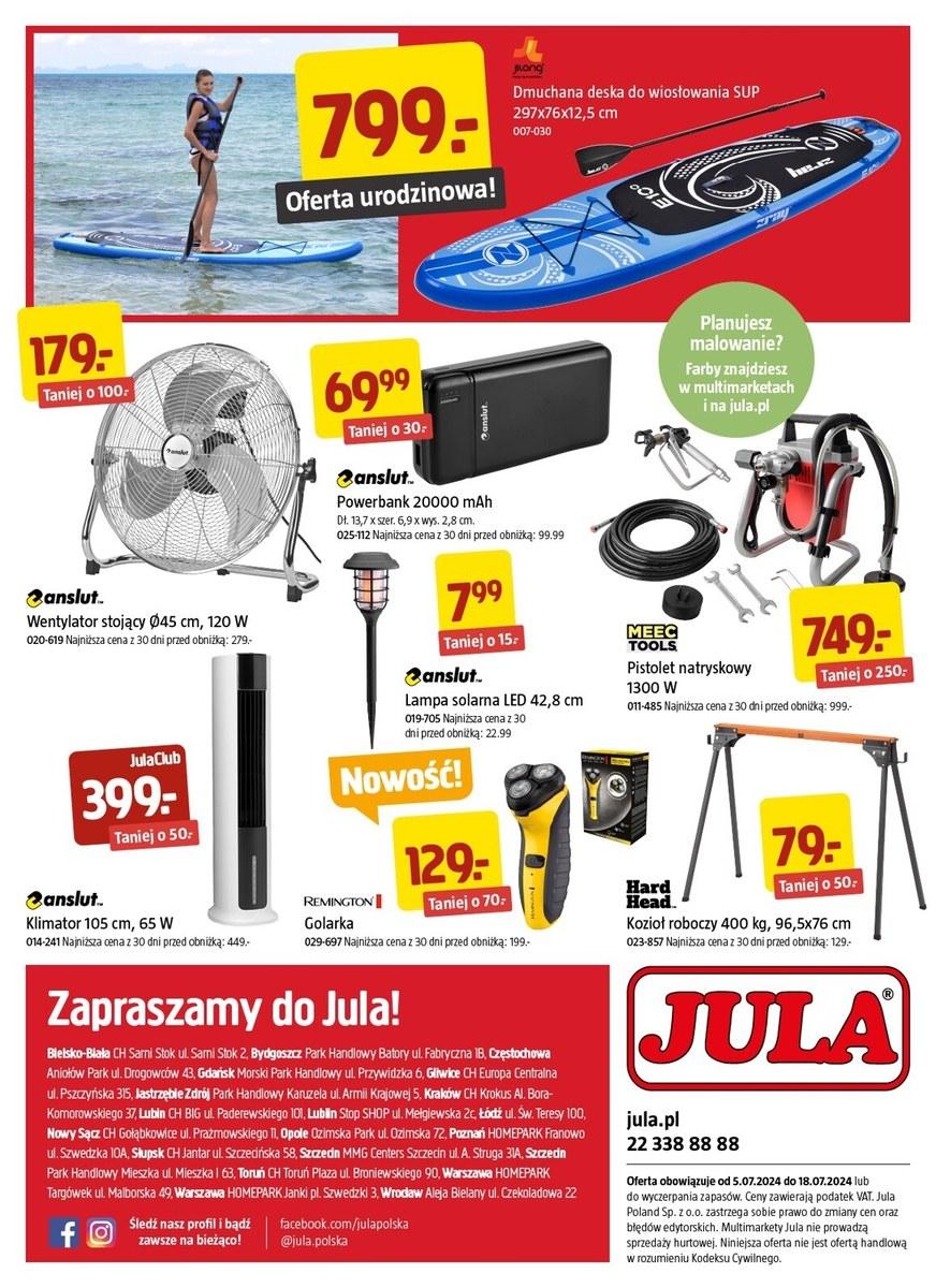 Gazetka promocyjna Jula str. 20