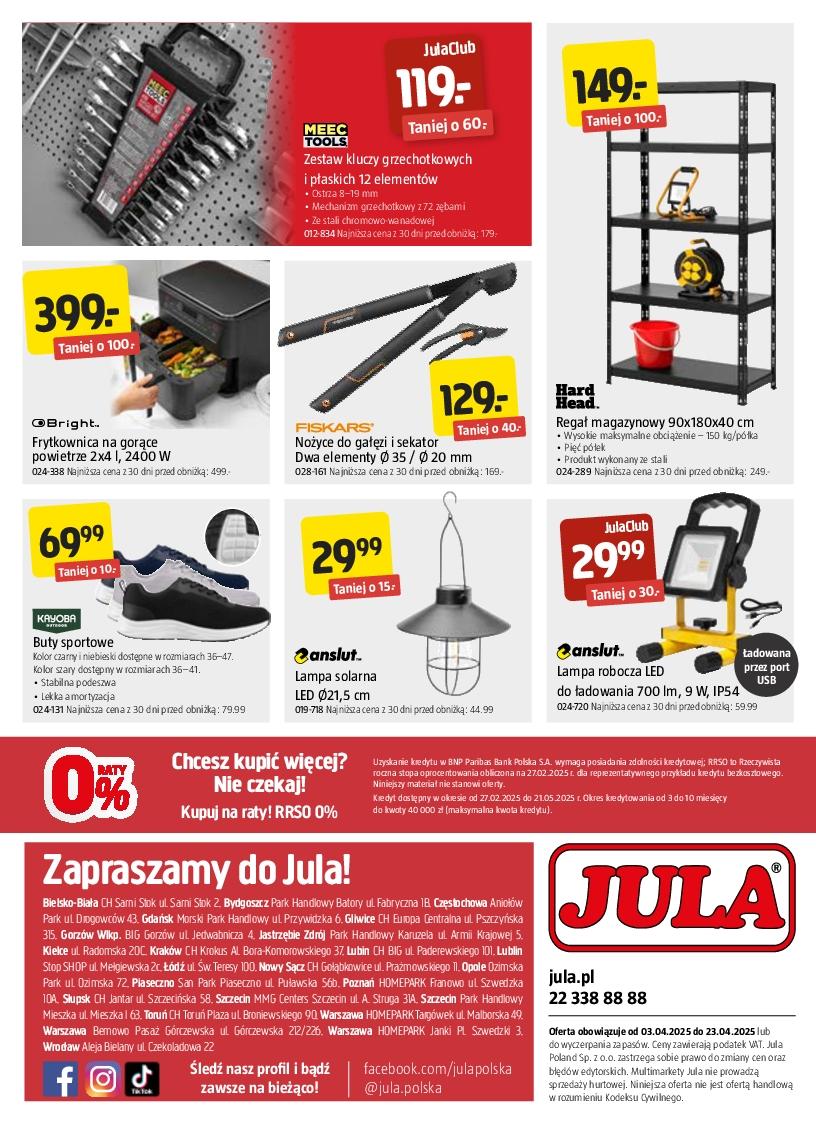 Gazetka promocyjna Jula str. 12