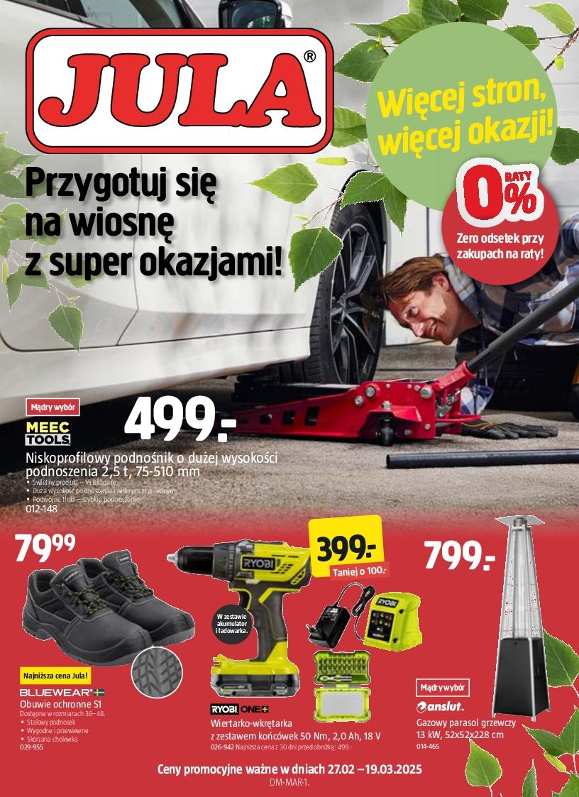 Gazetka promocyjna Jula str. 1