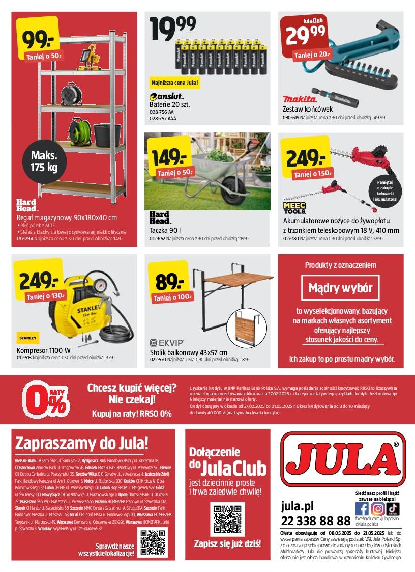 Gazetka promocyjna Jula str. 10
