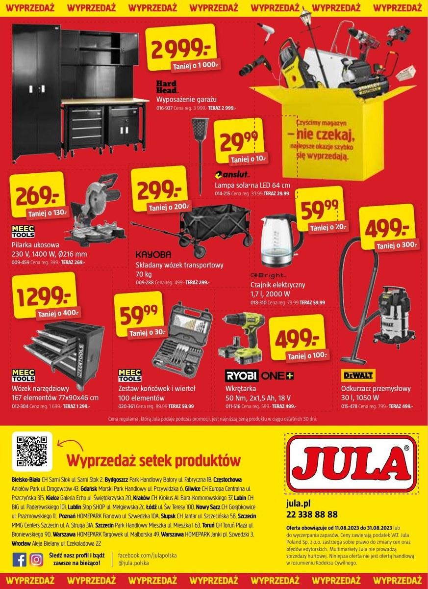 Gazetka promocyjna Jula str. 8