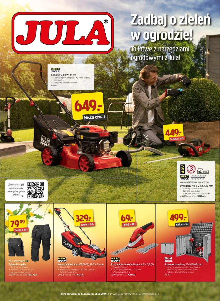 Gazetka promocyjna Jula str. 1