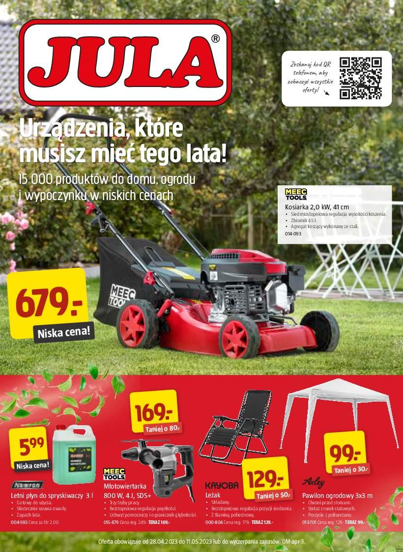 Gazetka promocyjna Jula str. 1