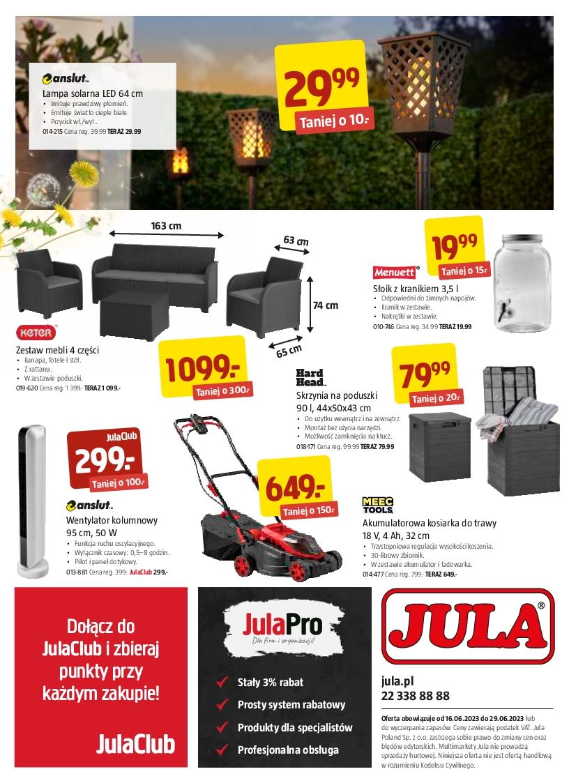 Gazetka promocyjna Jula str. 8