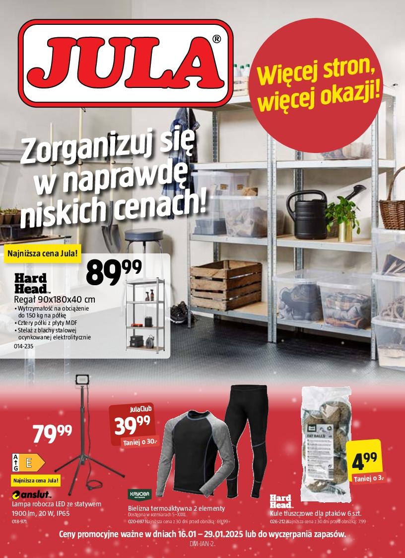 Gazetka promocyjna Jula str. 1