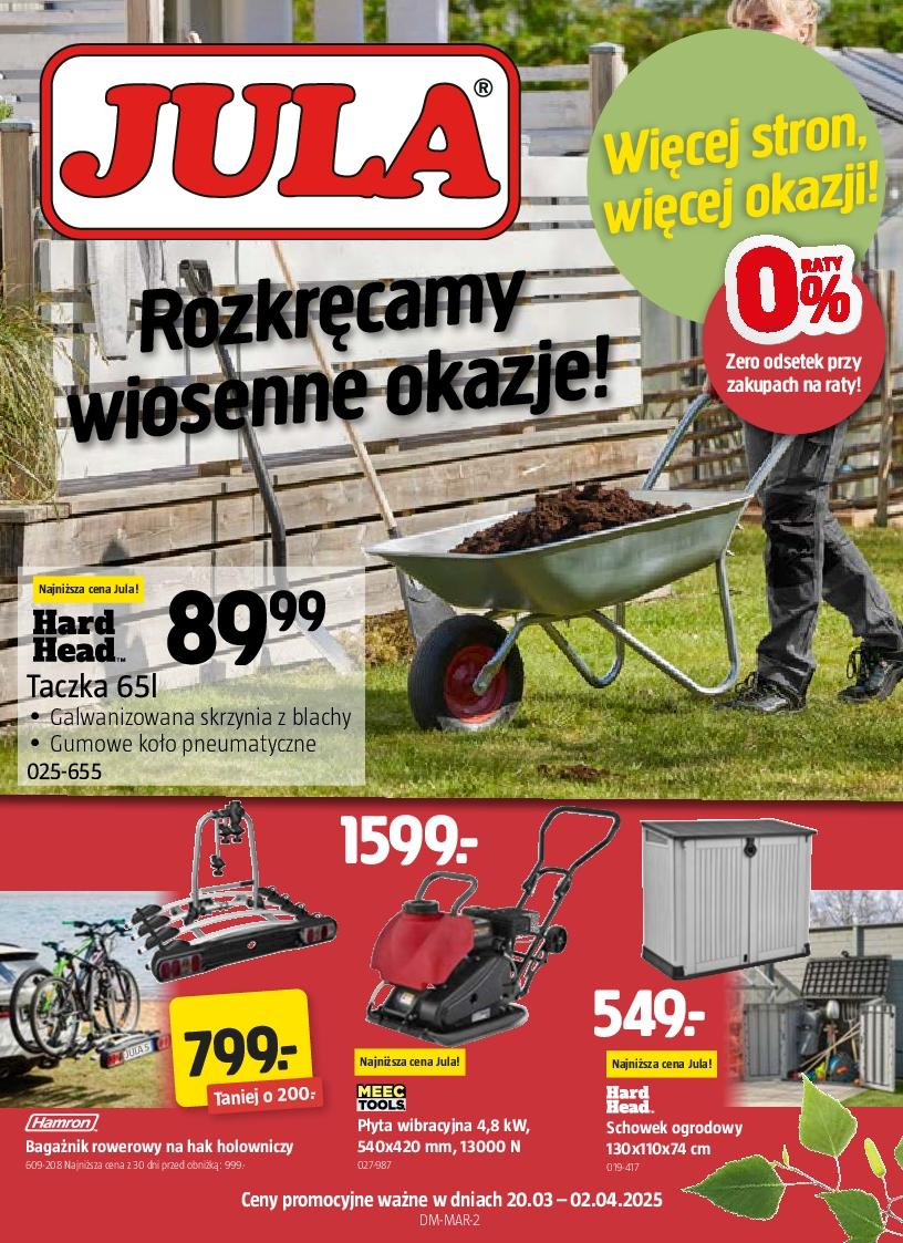 Gazetka promocyjna Jula str. 1