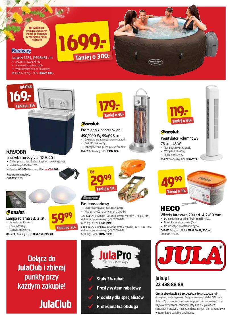 Gazetka promocyjna Jula str. 8