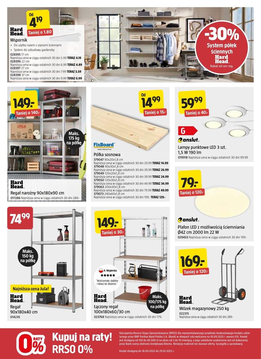 Gazetka promocyjna Jula str. 7