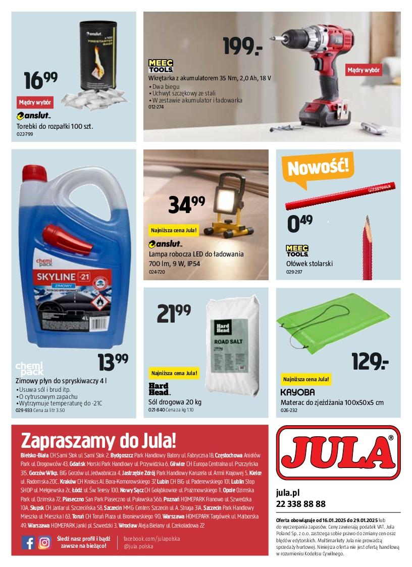 Gazetka promocyjna Jula str. 15