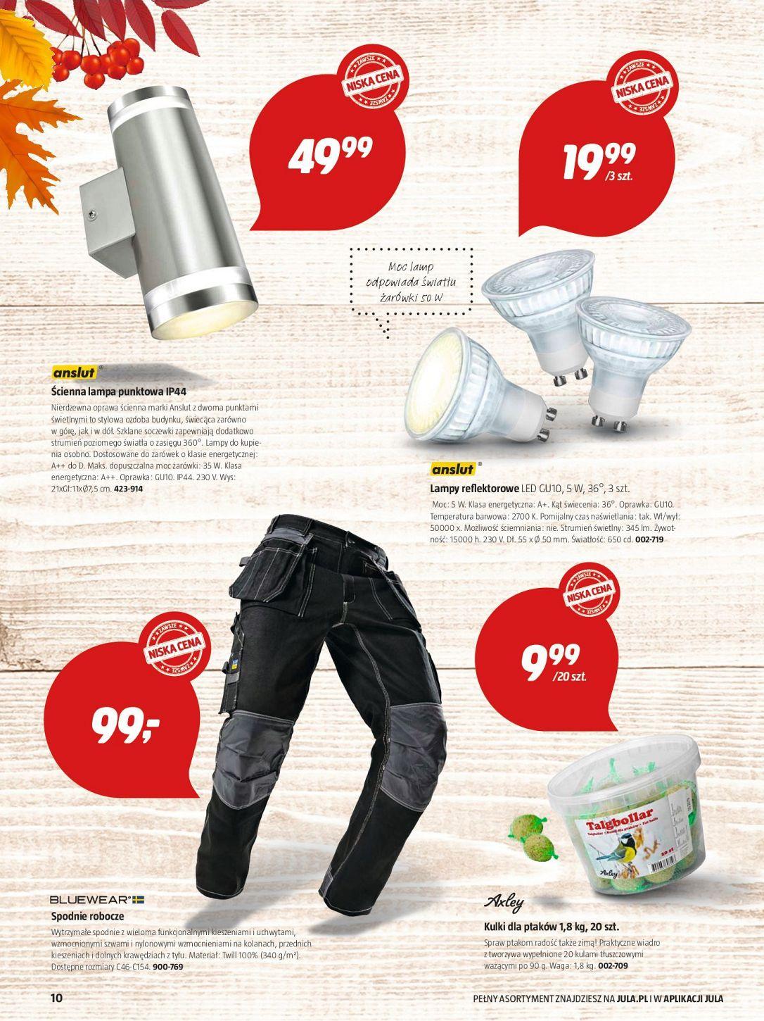 Gazetka promocyjna Jula str. 10