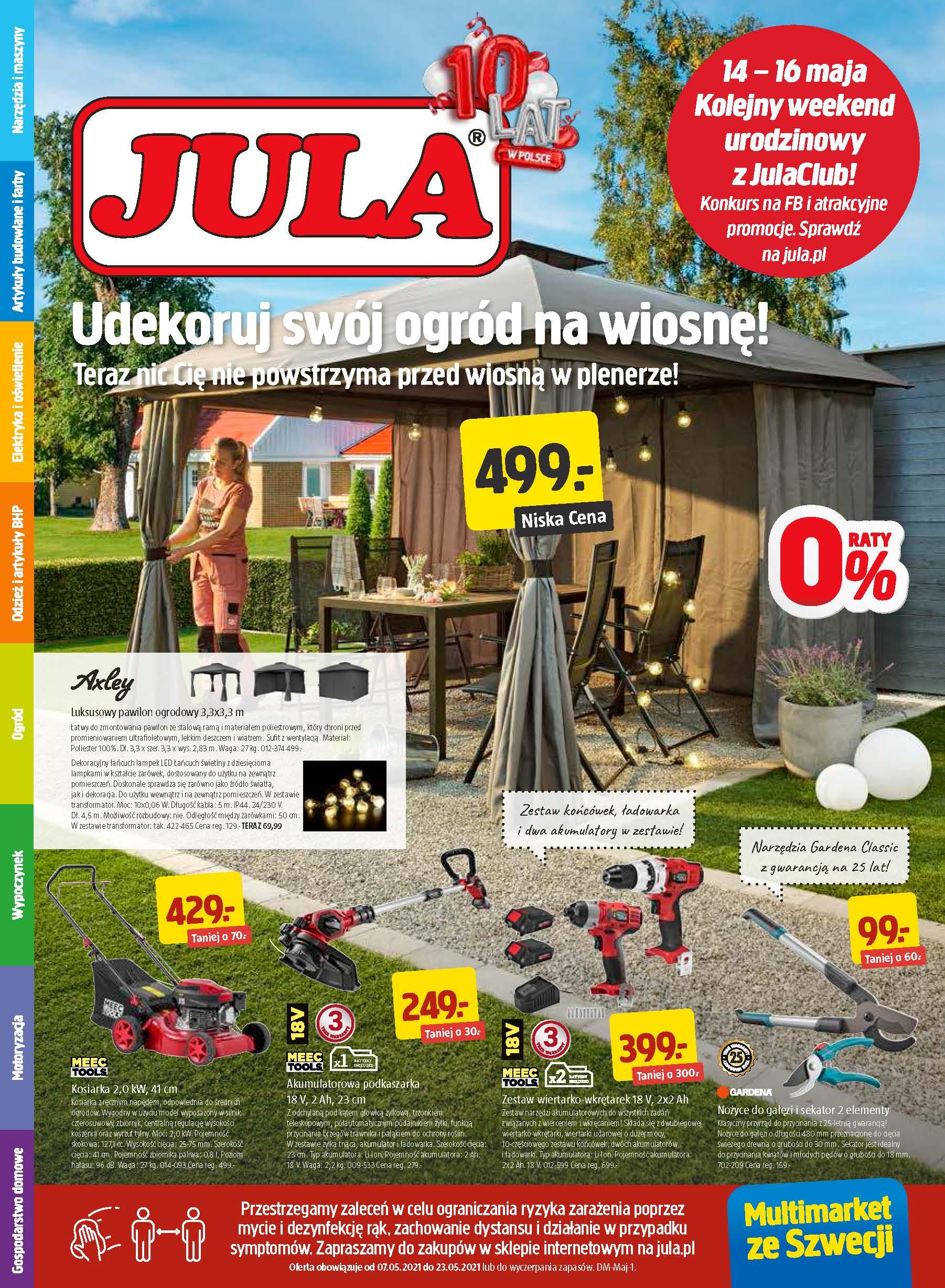 Gazetka promocyjna Jula str. 1