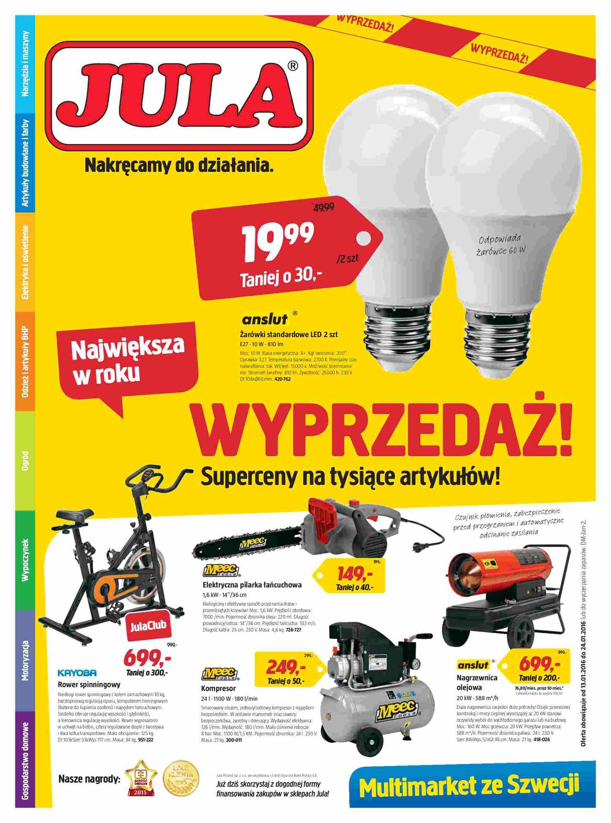 Gazetka promocyjna Jula str. 1