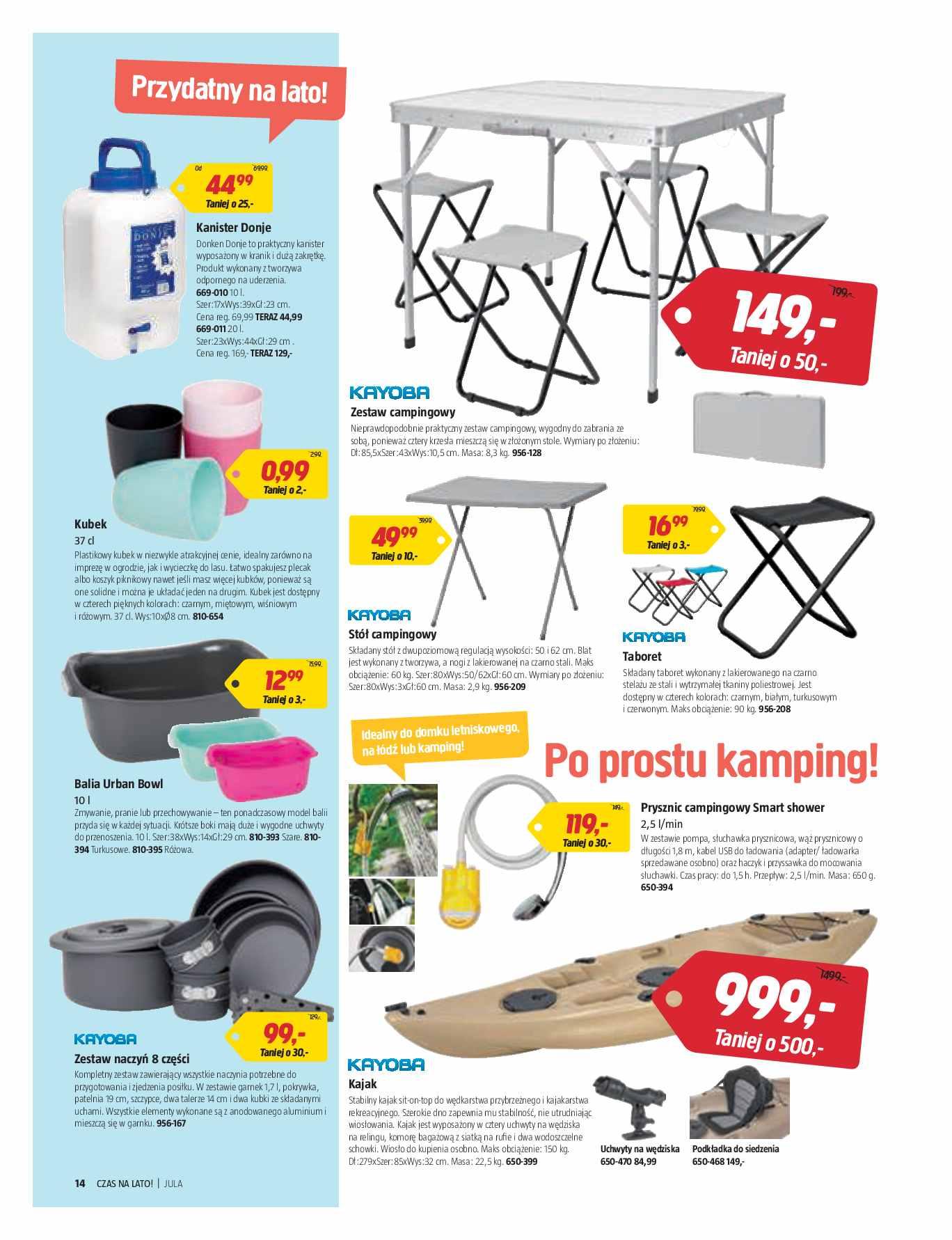 Gazetka promocyjna Jula str. 14