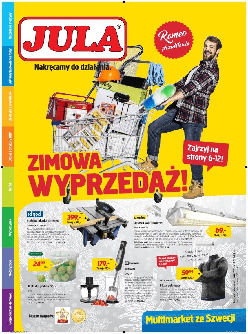Gazetka promocyjna Jula str. 1