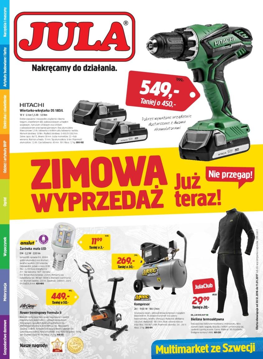 Gazetka promocyjna Jula str. 1