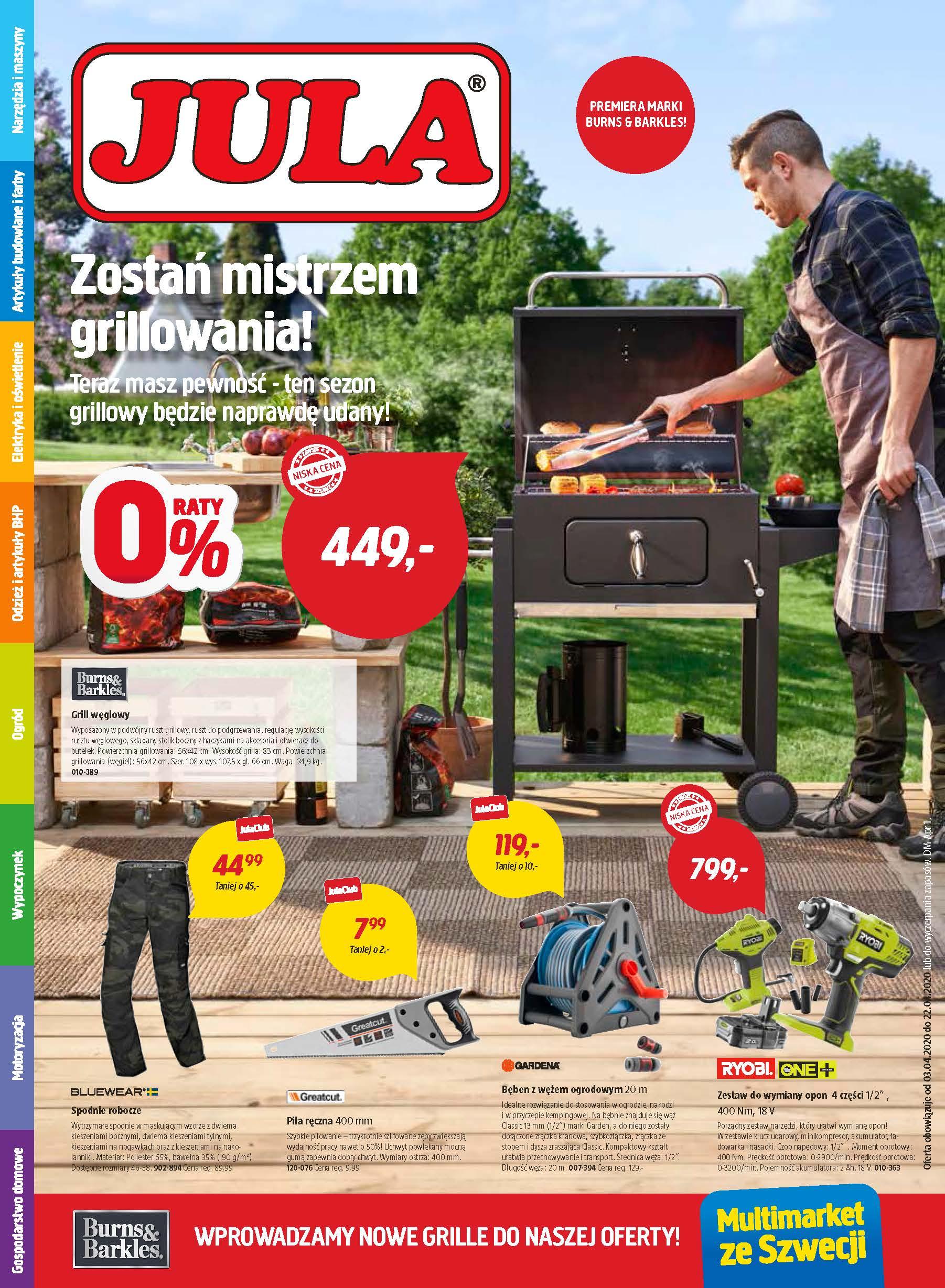 Gazetka promocyjna Jula str. 1