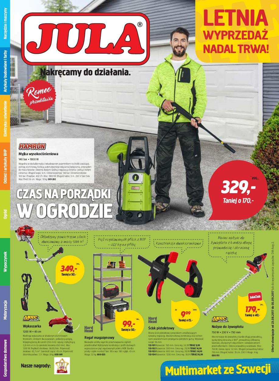 Gazetka promocyjna Jula str. 1