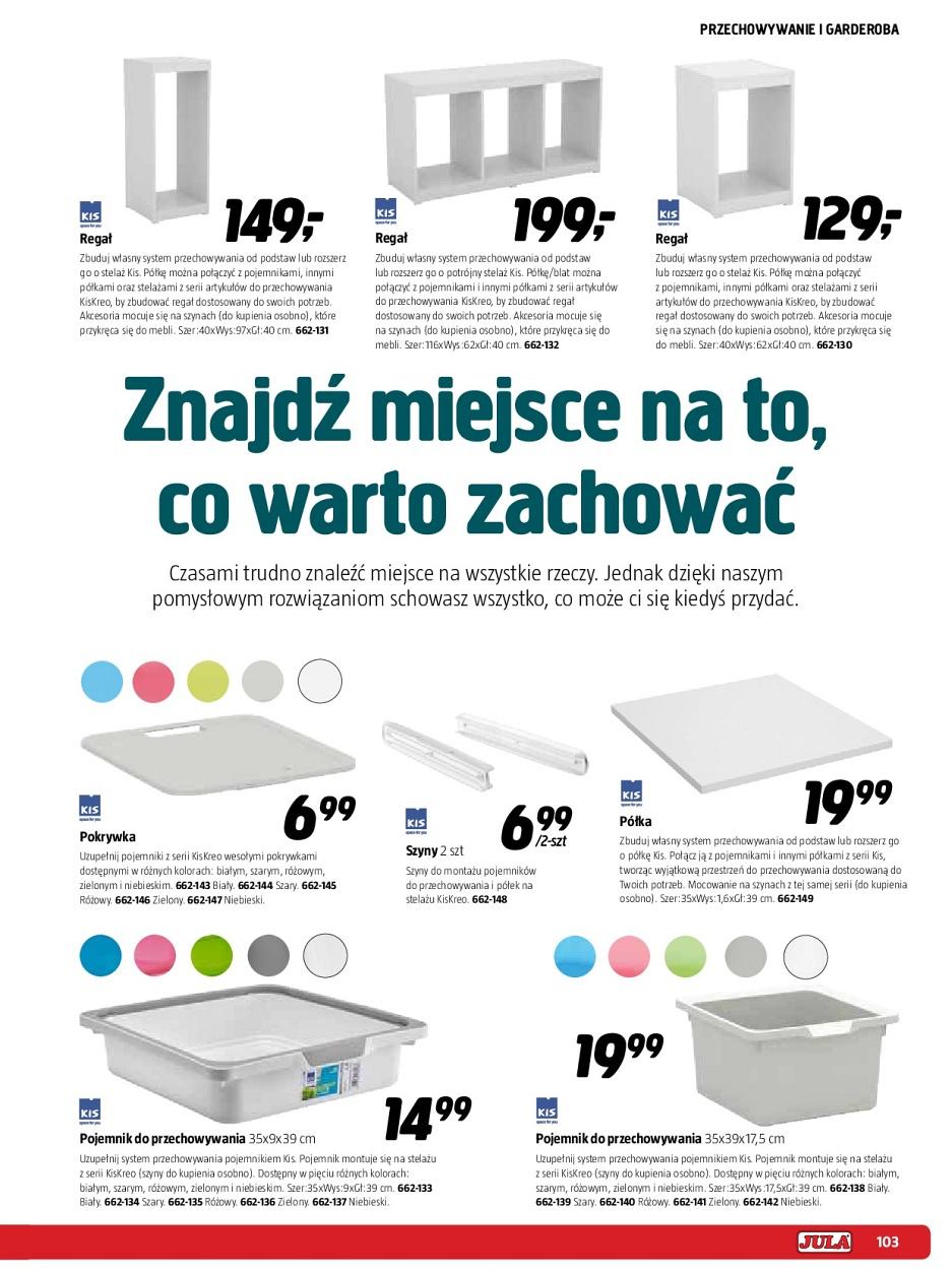 Gazetka promocyjna Jula str. 103