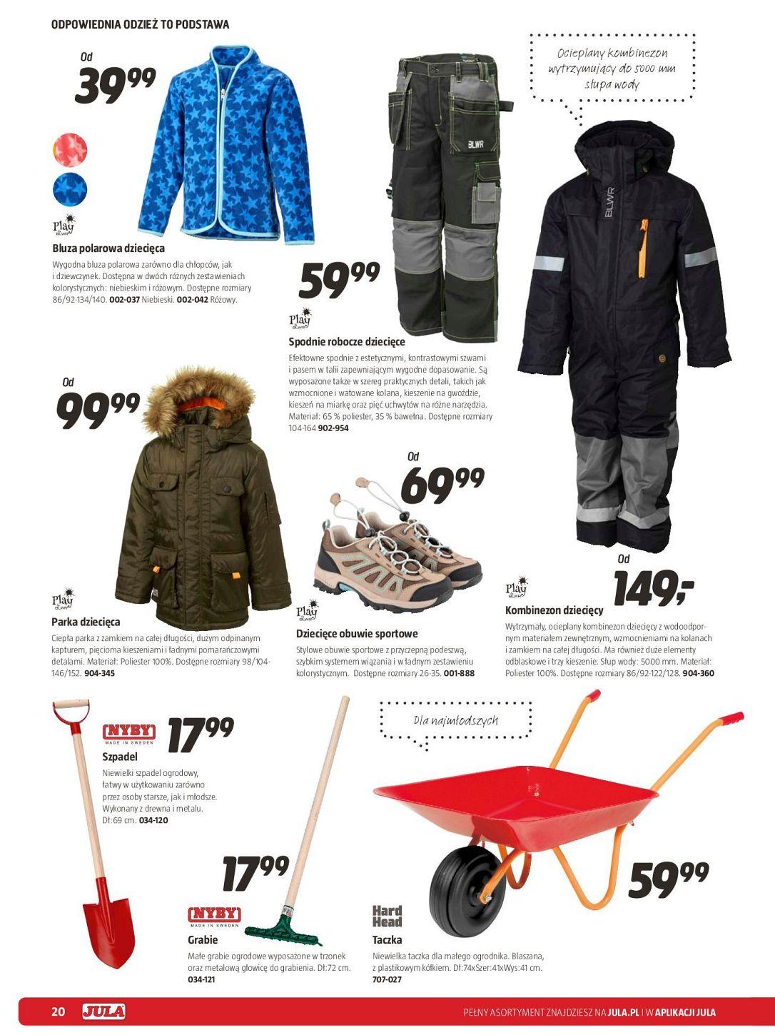 Gazetka promocyjna Jula str. 20
