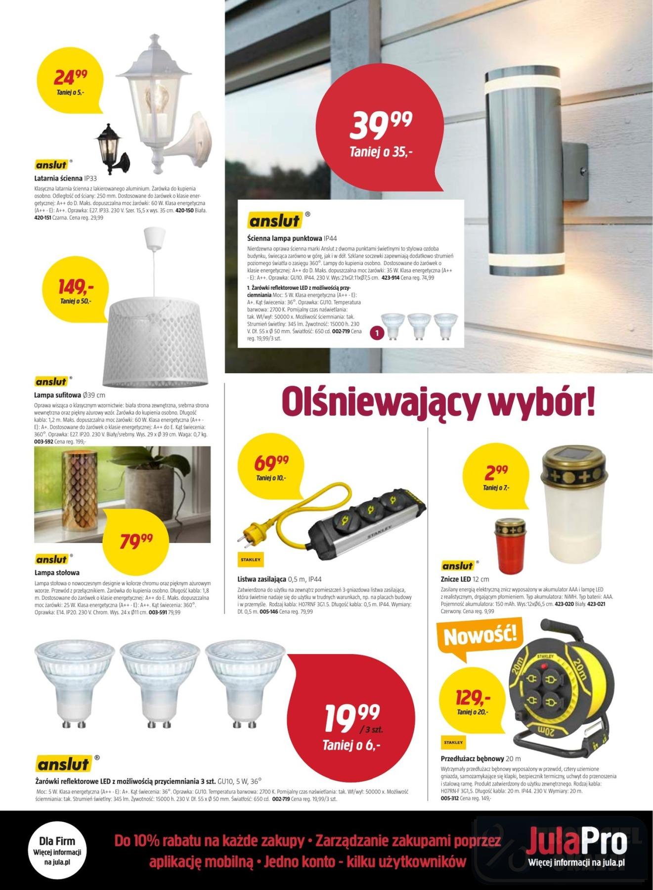 Gazetka promocyjna Jula str. 3