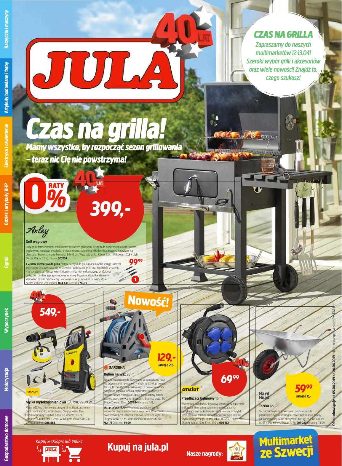 Gazetka promocyjna Jula str. 1