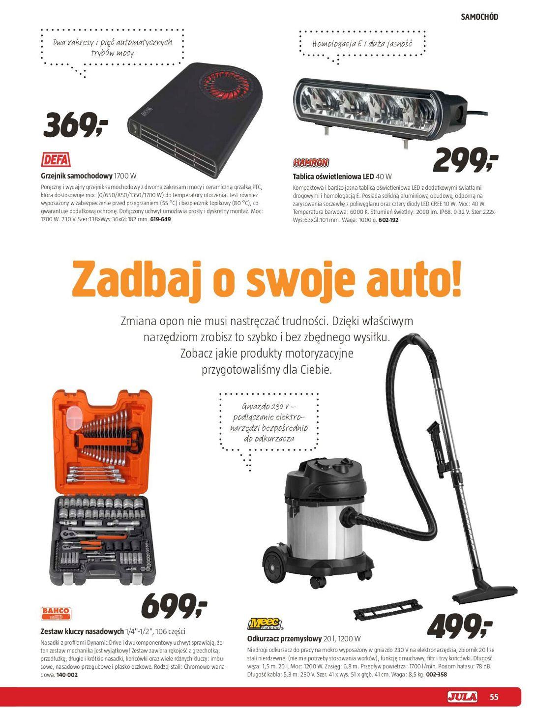 Gazetka promocyjna Jula str. 55