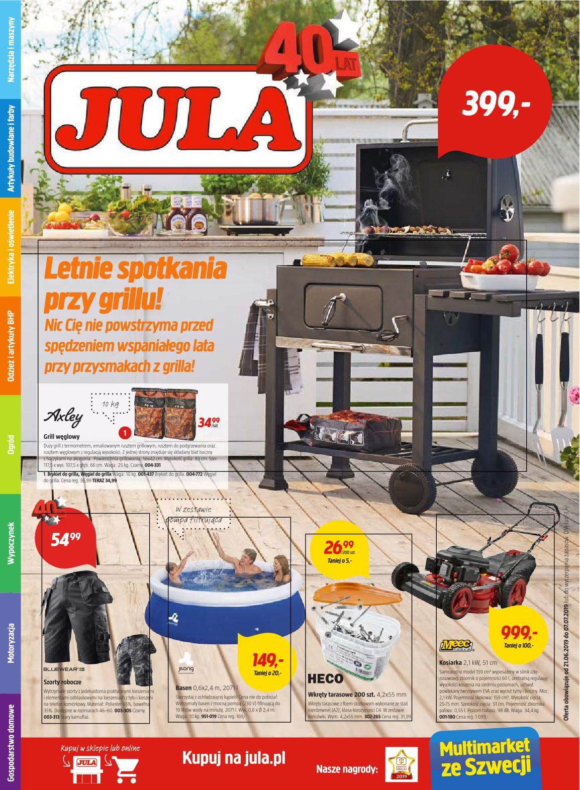 Gazetka promocyjna Jula str. 1