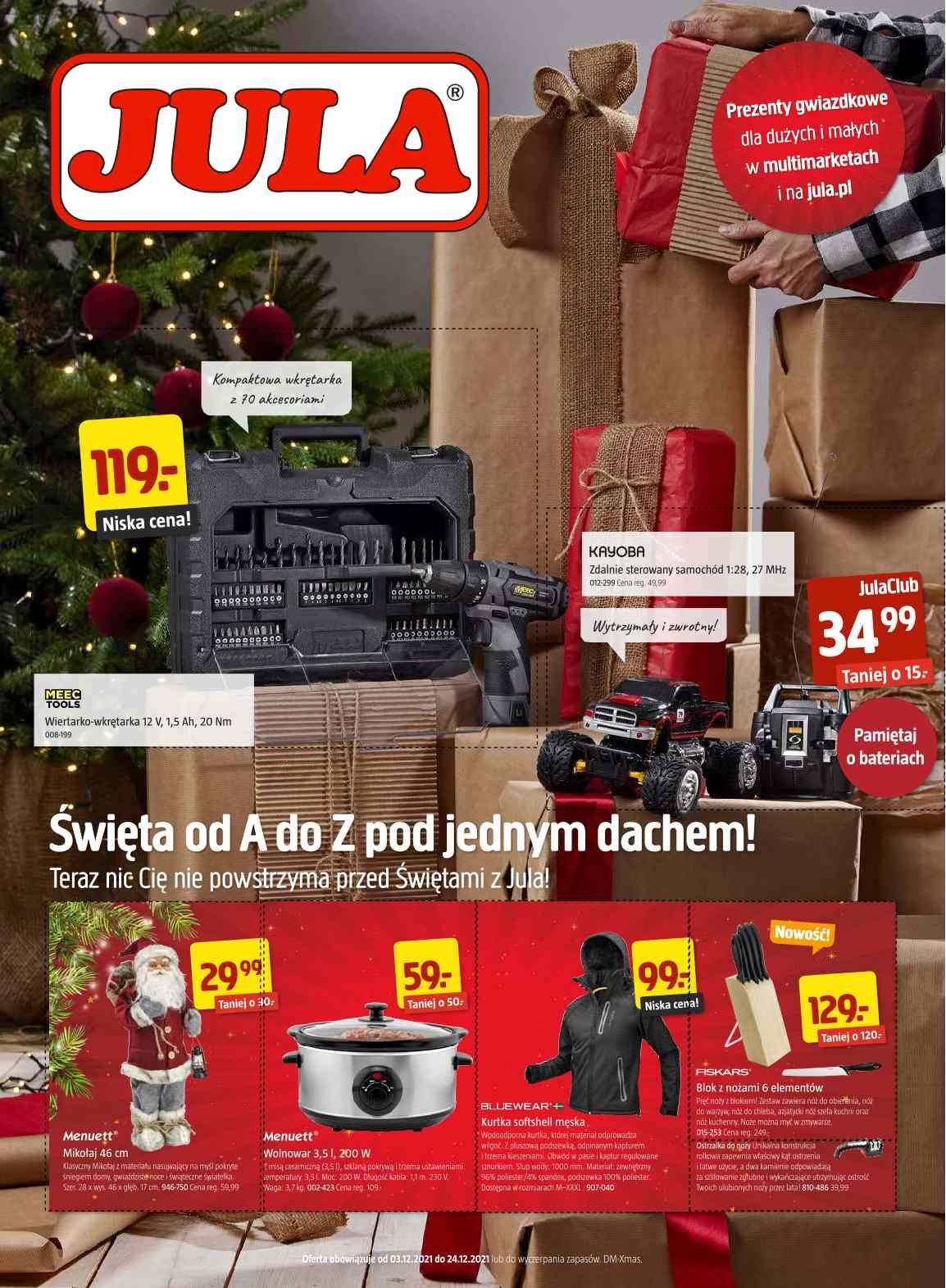 Gazetka promocyjna Jula str. 1