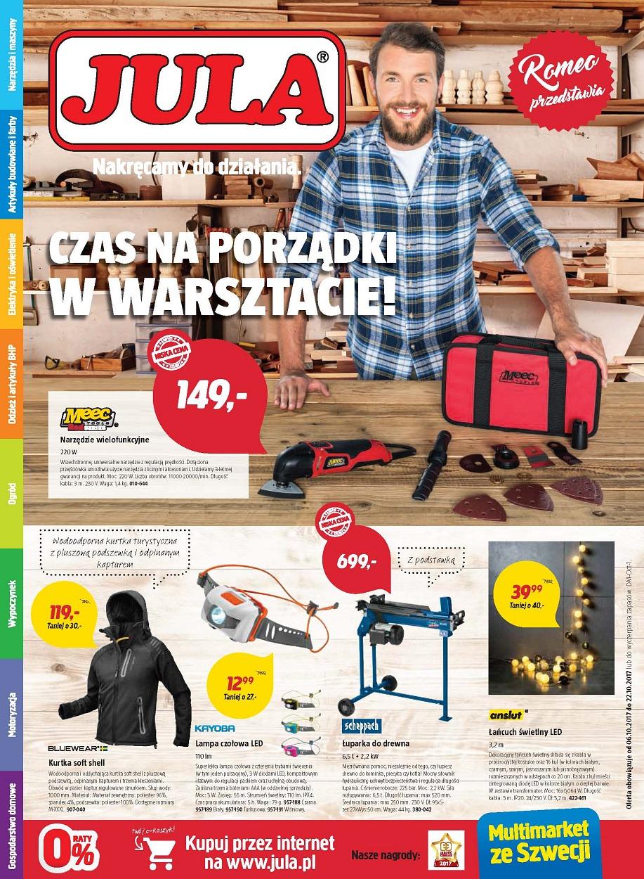 Gazetka promocyjna Jula str. 1