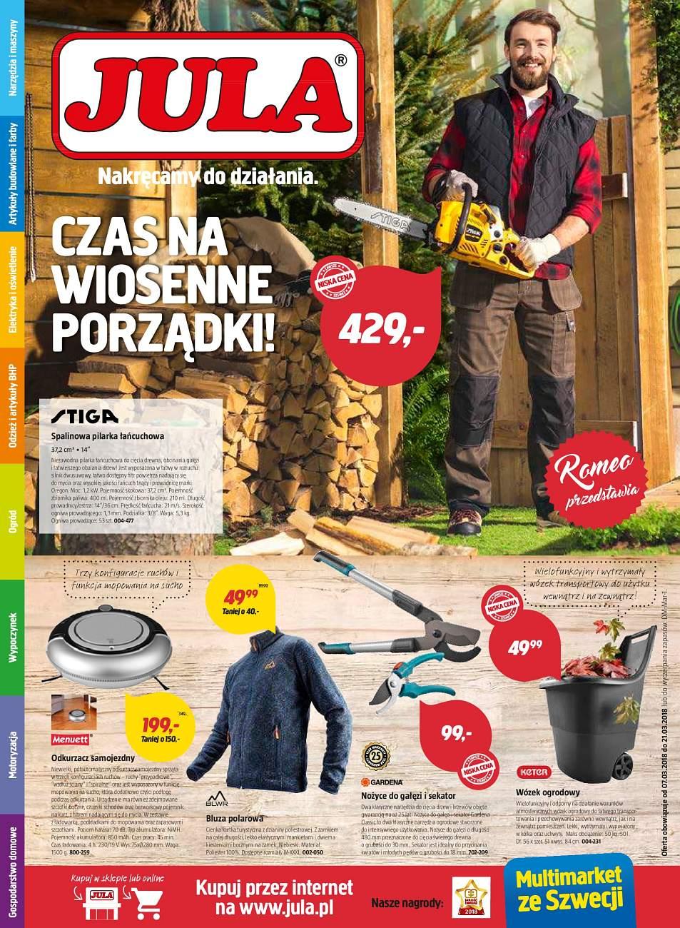 Gazetka promocyjna Jula str. 1