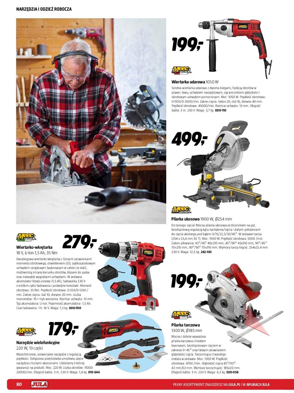 Gazetka promocyjna Jula str. 80