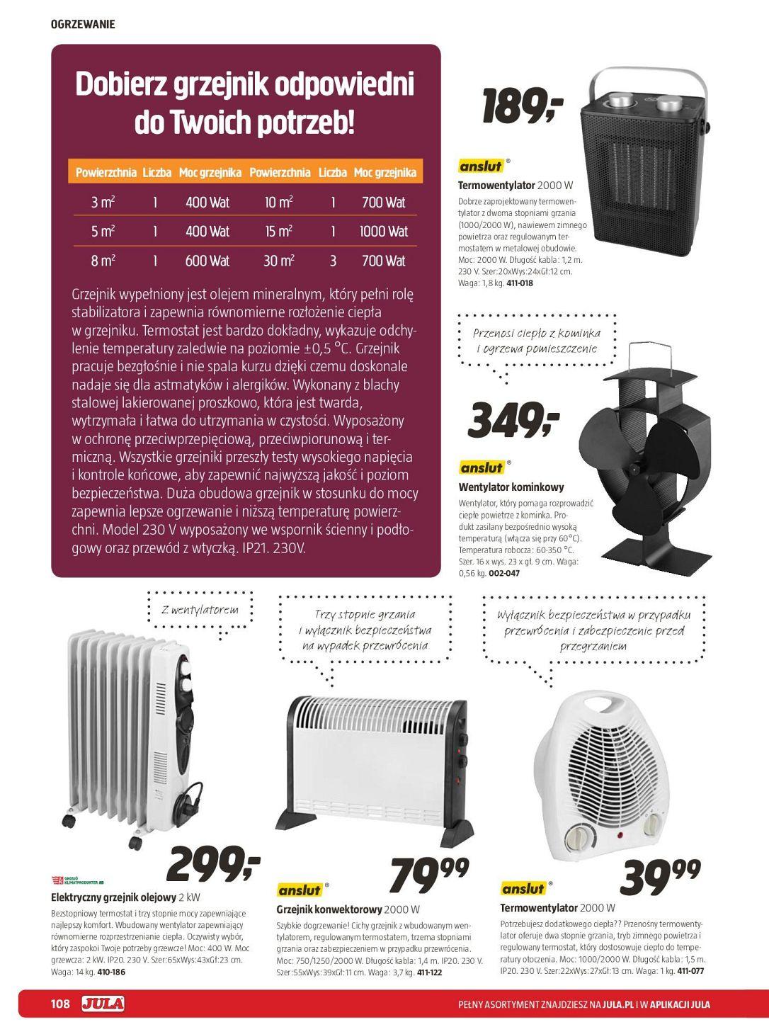 Gazetka promocyjna Jula str. 108