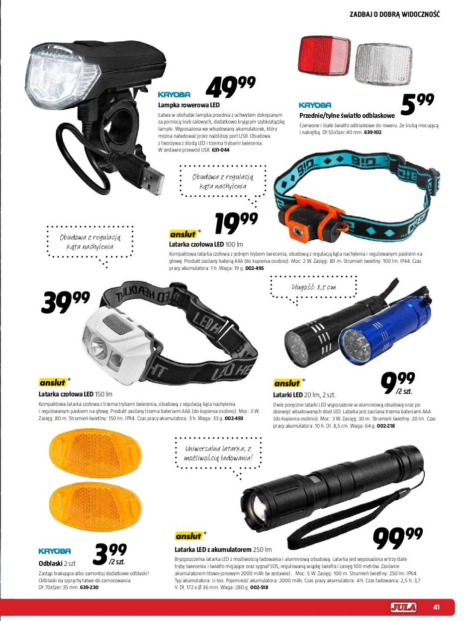 Gazetka promocyjna Jula str. 41