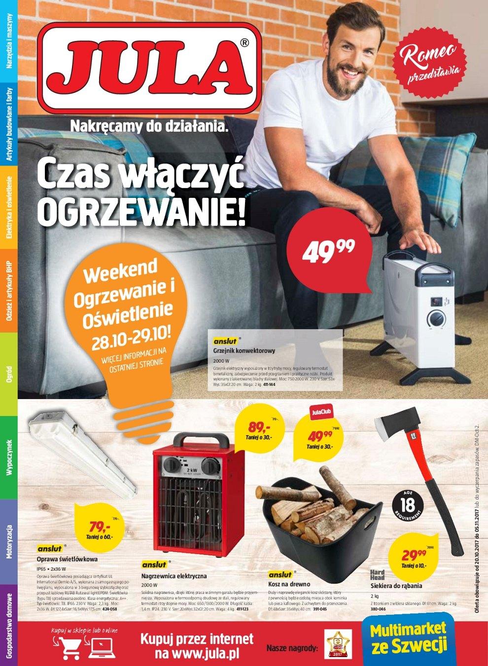 Gazetka promocyjna Jula str. 1