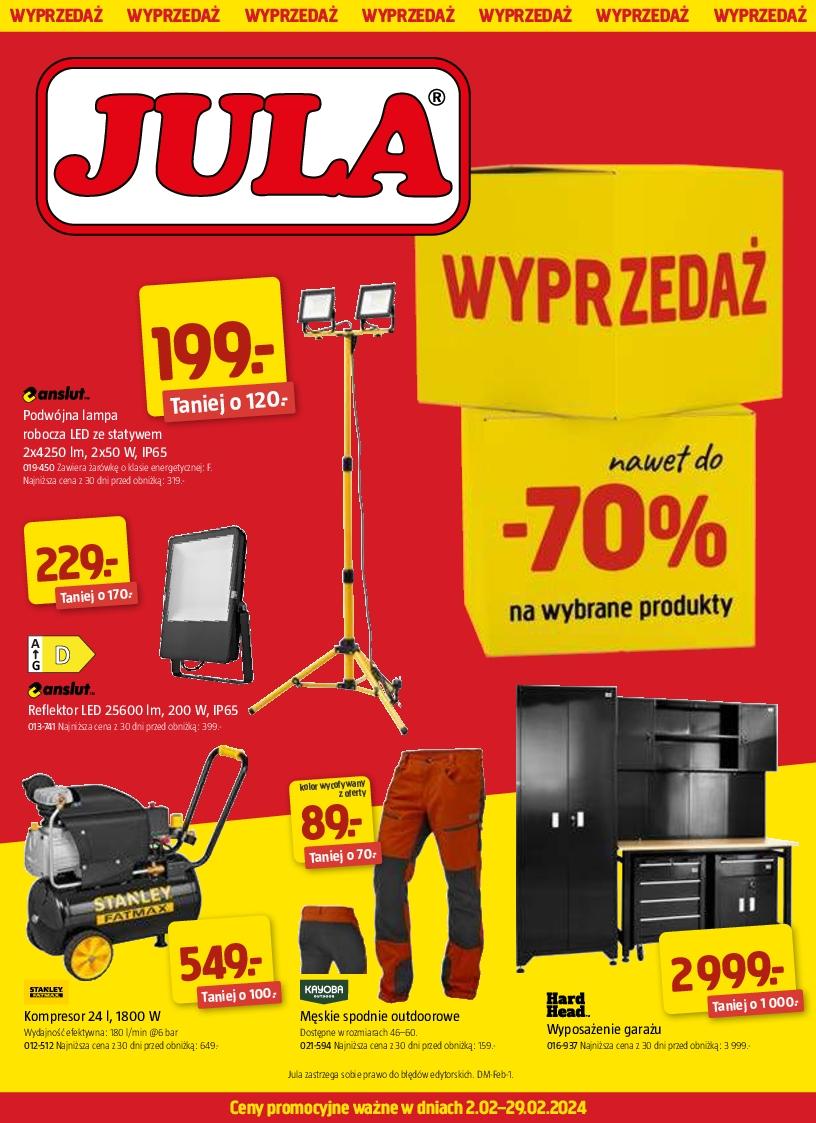Gazetka promocyjna Jula str. 1