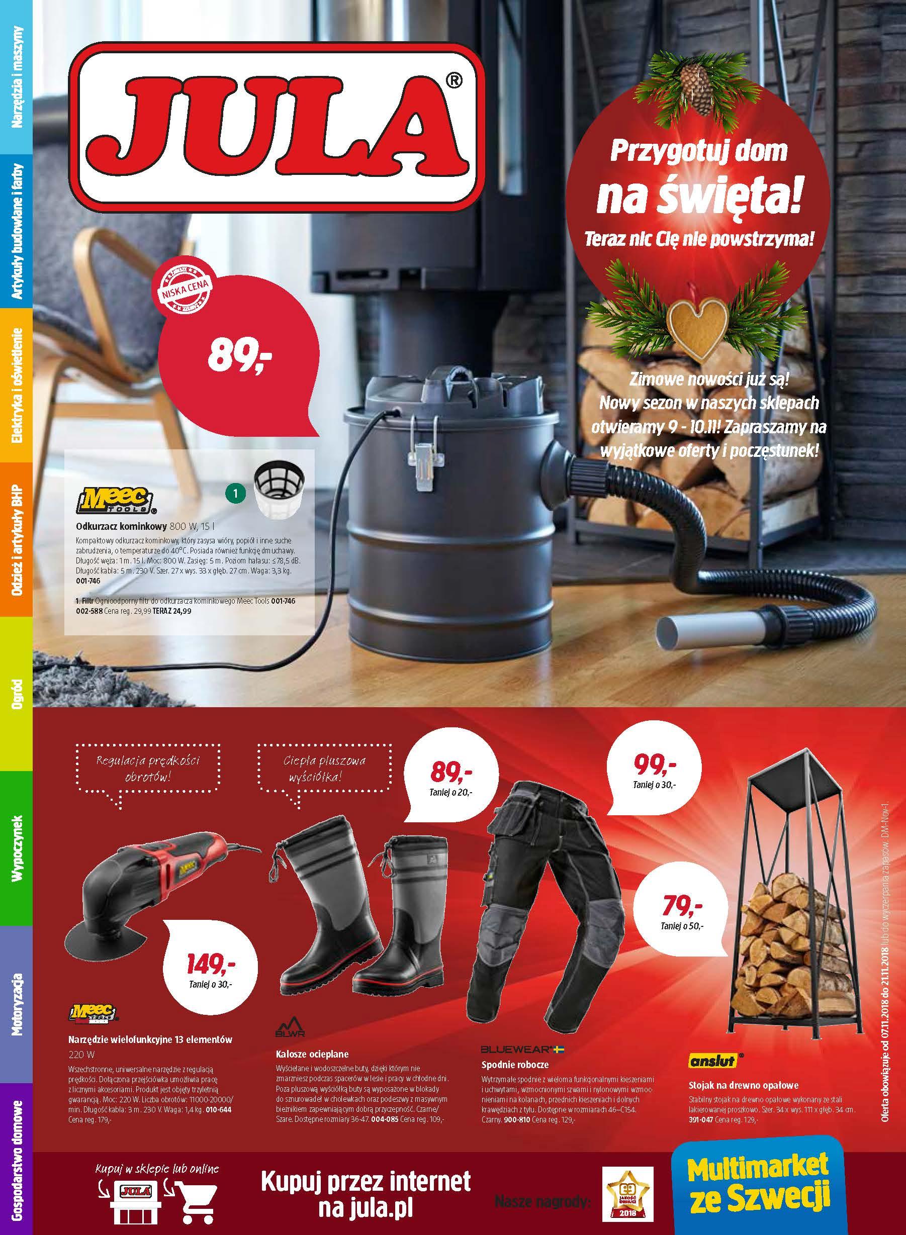 Gazetka promocyjna Jula str. 1